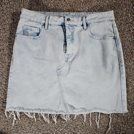 Old Navy Sz 12 Jean Cutoff Skirt