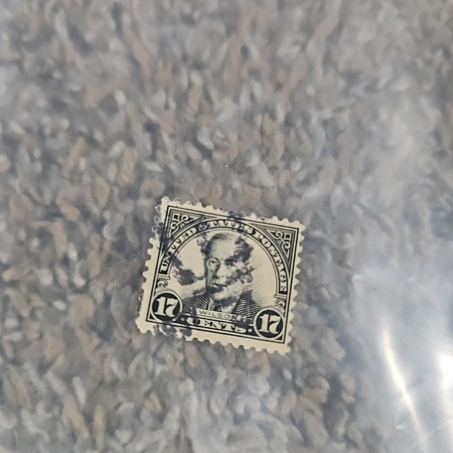 USA 1925 17c black, Woodrow Wilson used