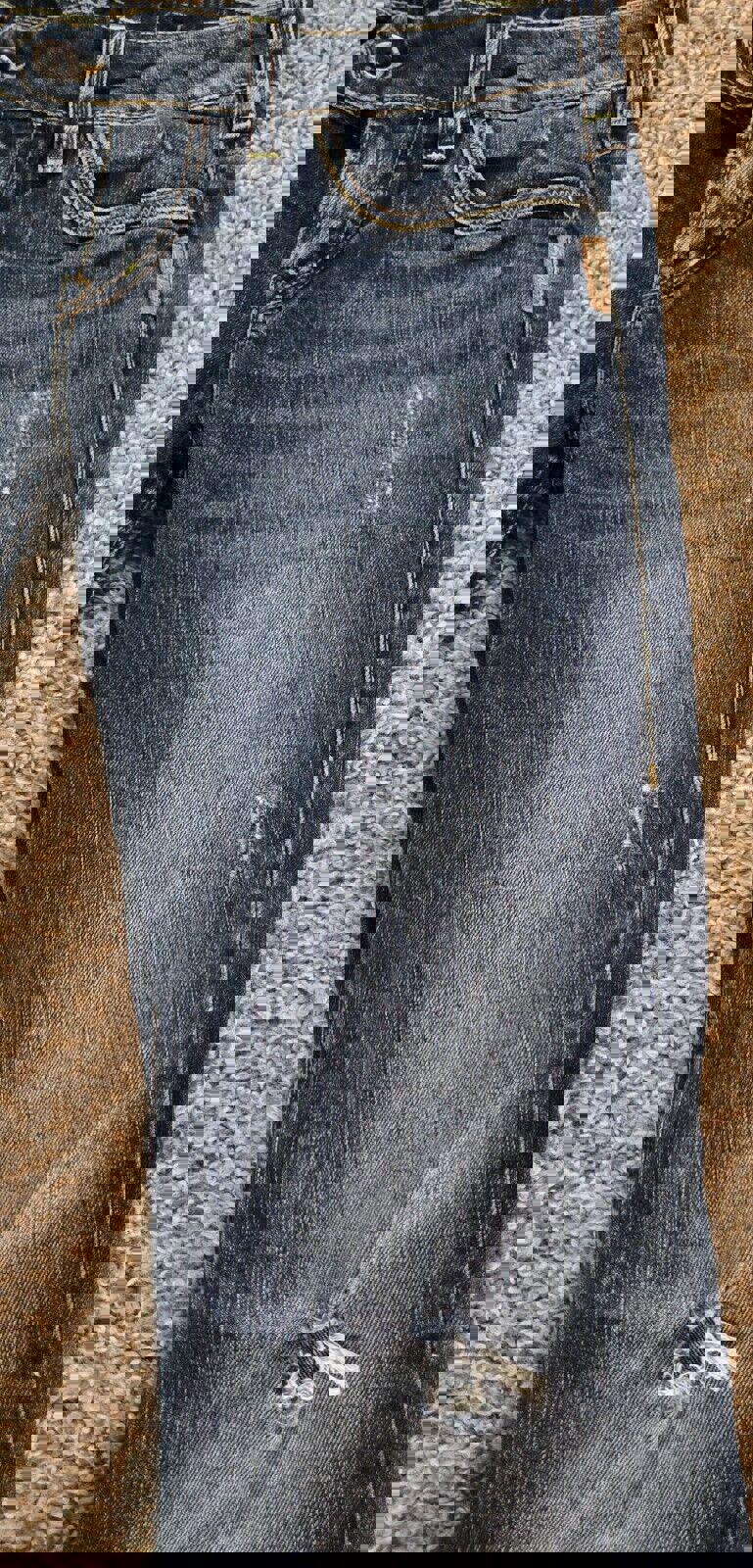 Womens Silver Tuesday Distressed Jean Size W29/31 *tailored*