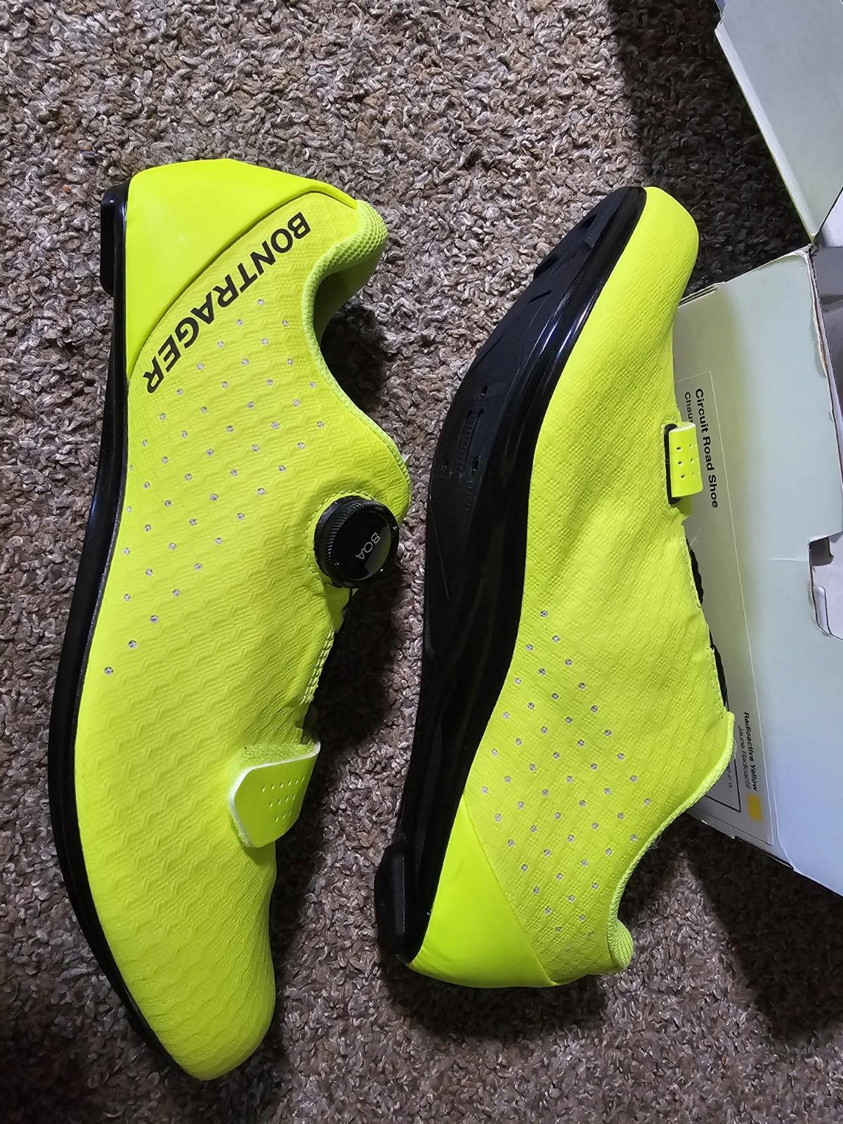 Bontrager Mens Circuit Road Cycling Shoe US14  2 RIGHT SHOES