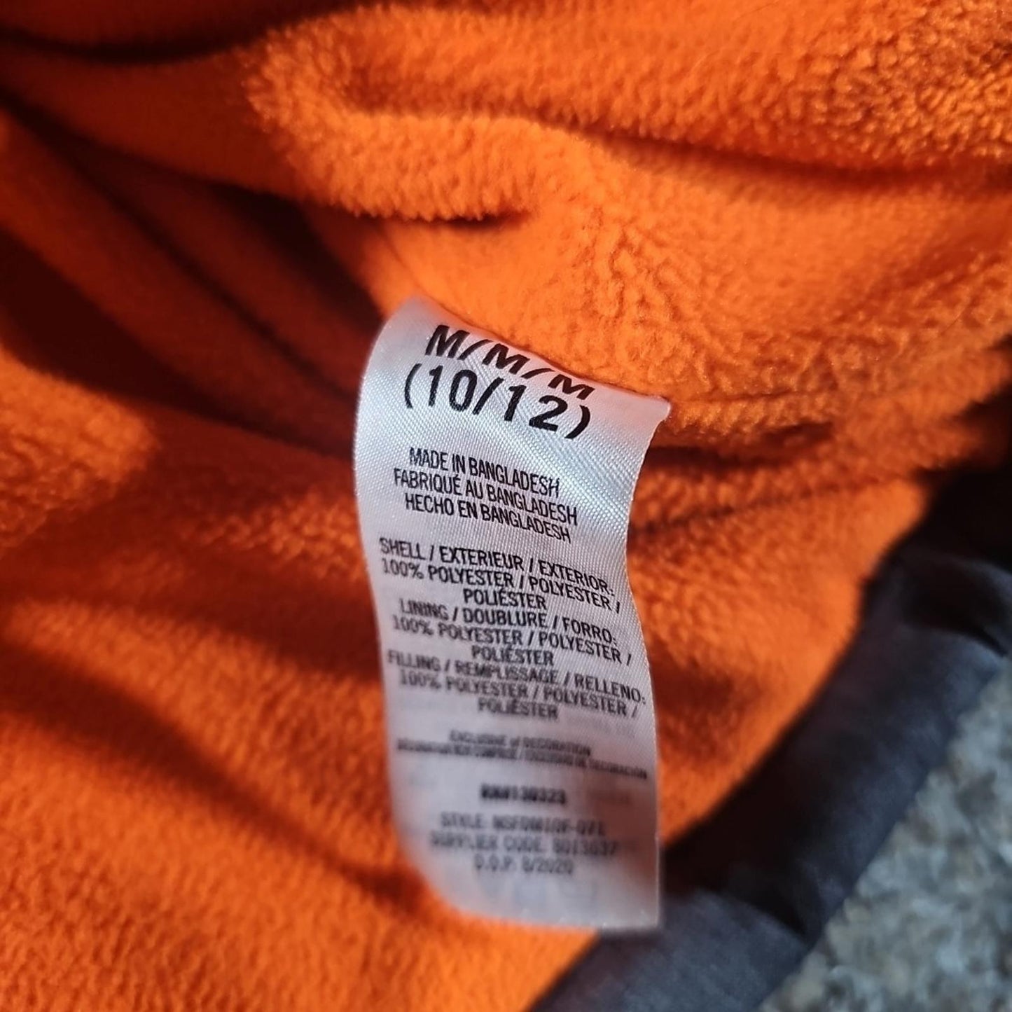Nautica Boys Winter Coat puffer Jacket Sz M 10/12 heavy