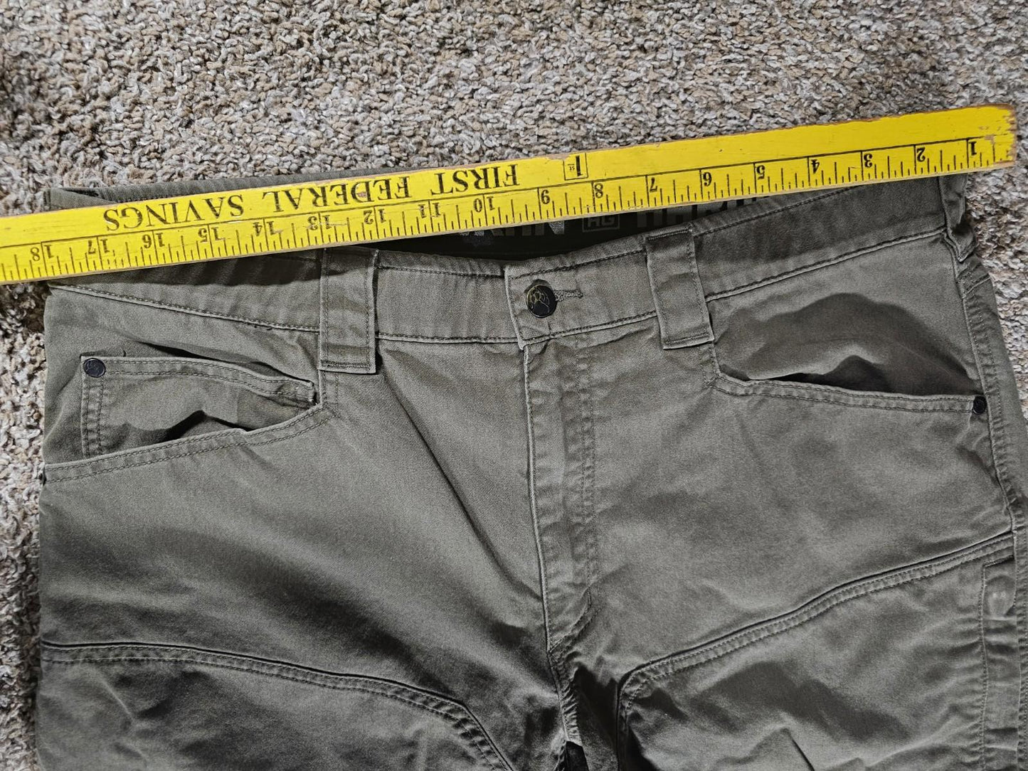 Alaskan Hardgear Pants Men 36x30 Relaxed Fit Duluth Trading