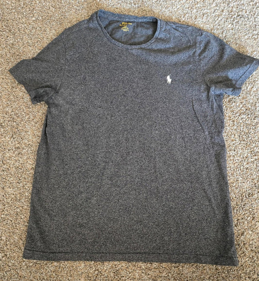 Polo Ralph Lauren Men’s Grey Custom Slim Fit T Shirt sz L