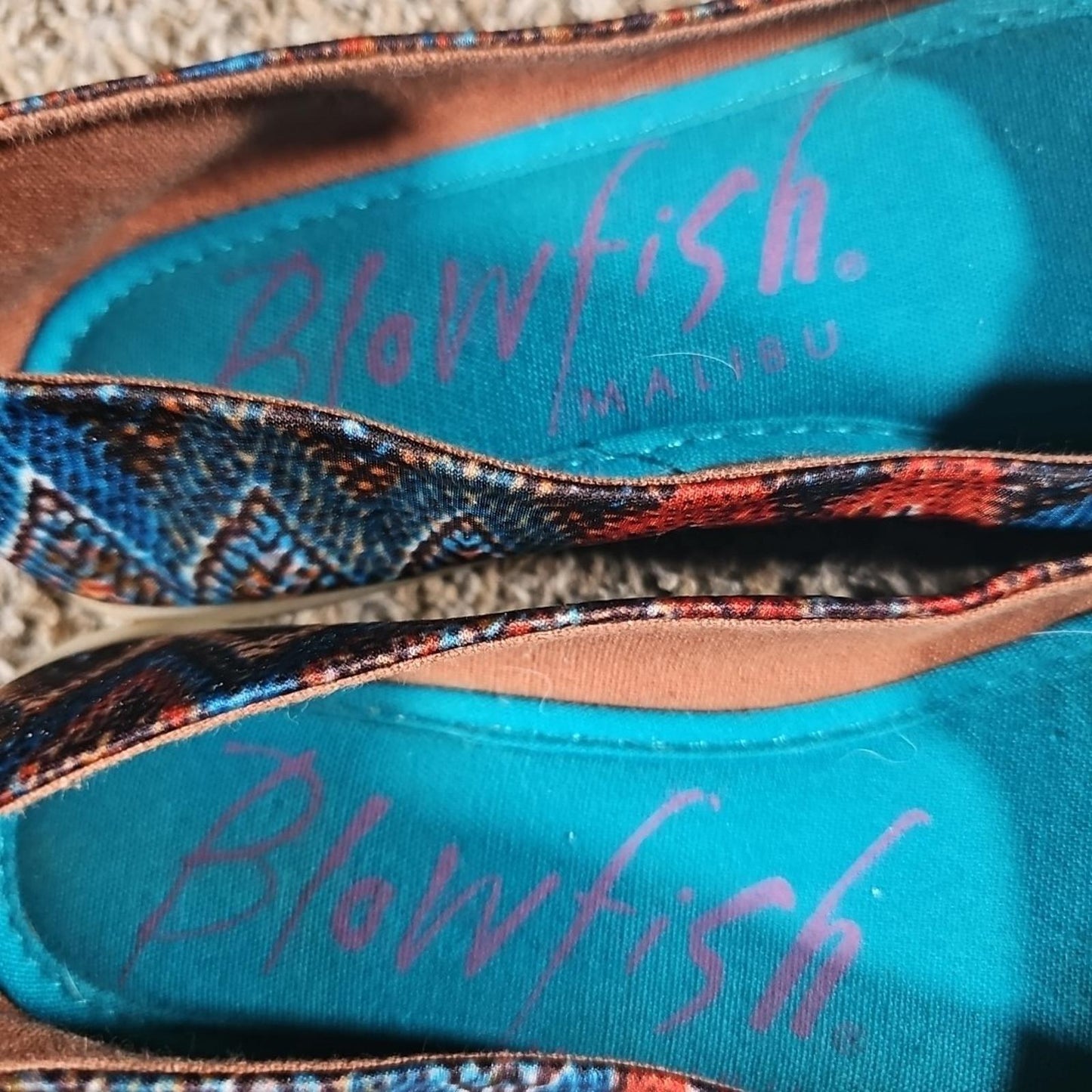 Blowfish Malibu Sz 6 Slip On Loafer Shoes