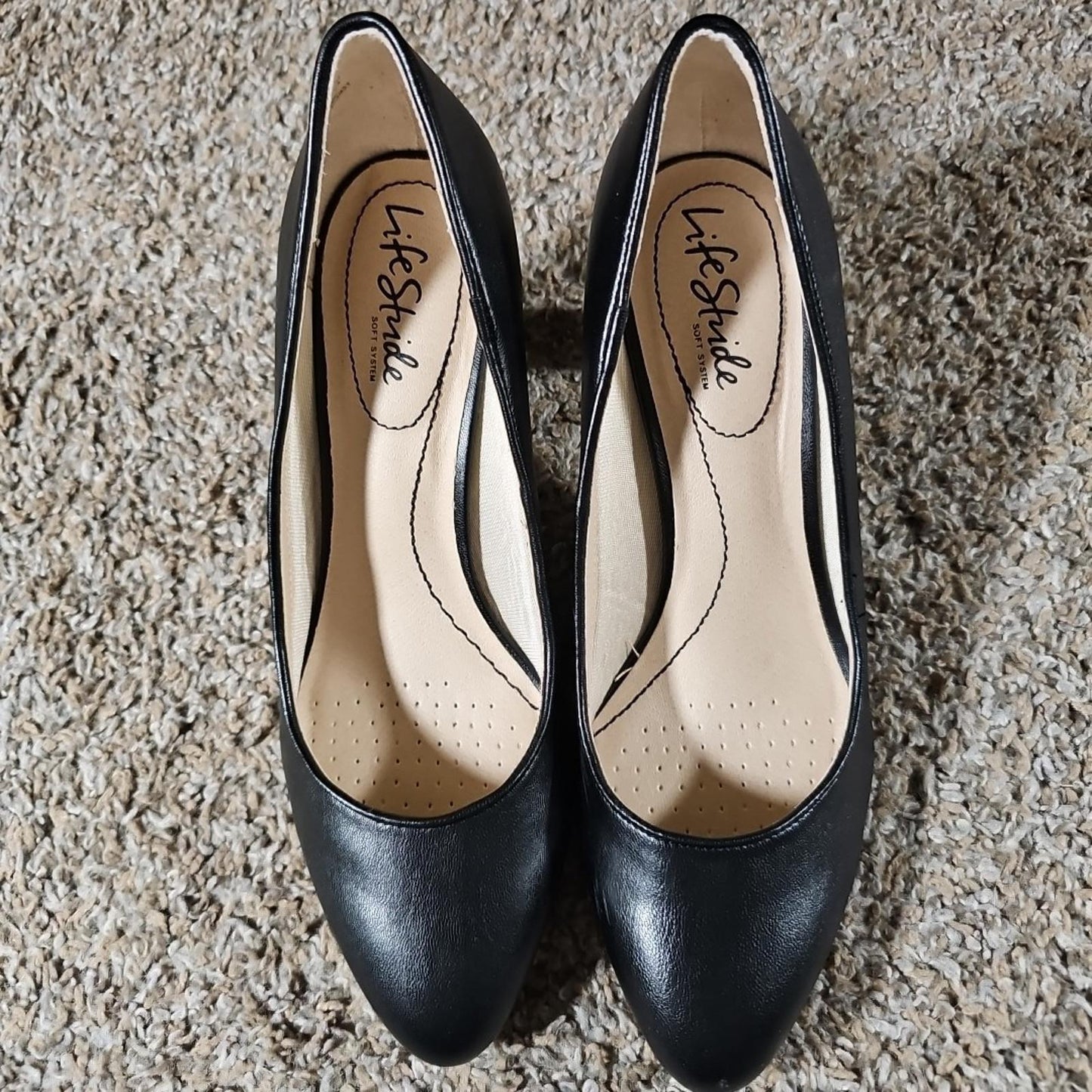 life stride soft system GiGi heels 7.5M