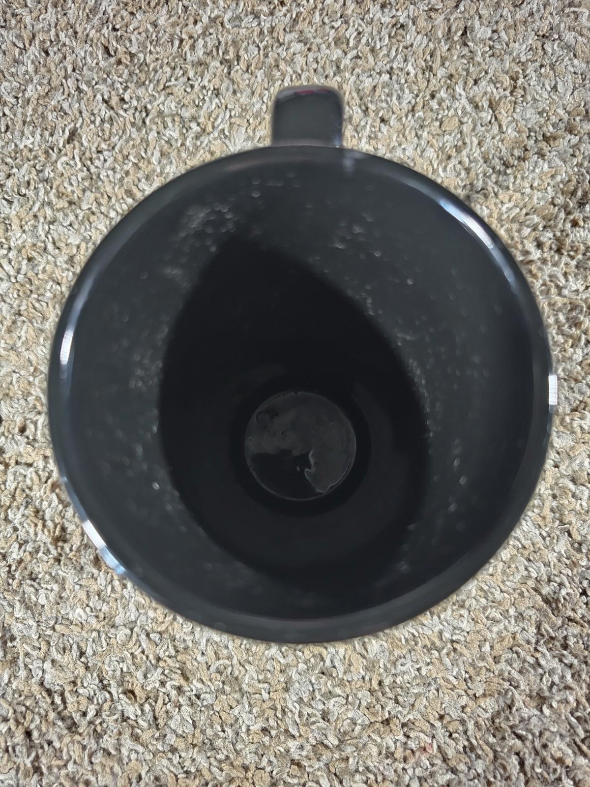 The Lion King Original Broadway Musical Disney Tall Black Coffee Mug Simba