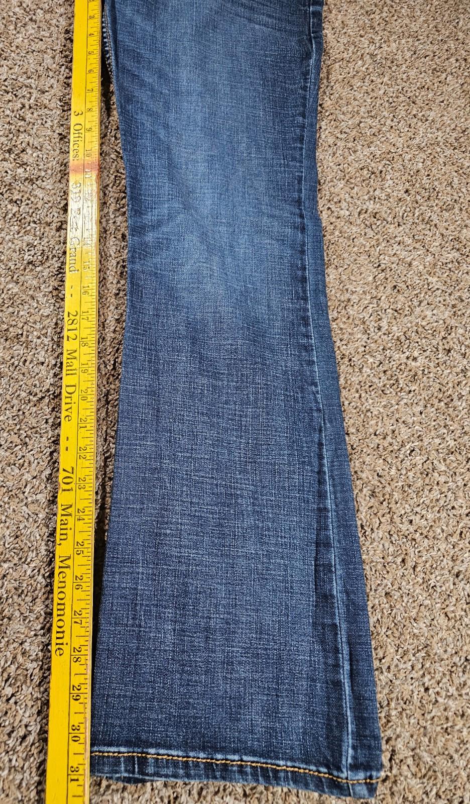Wrangler Jeans Women's 15x32 Blue Boot Cut Western Cowgirl