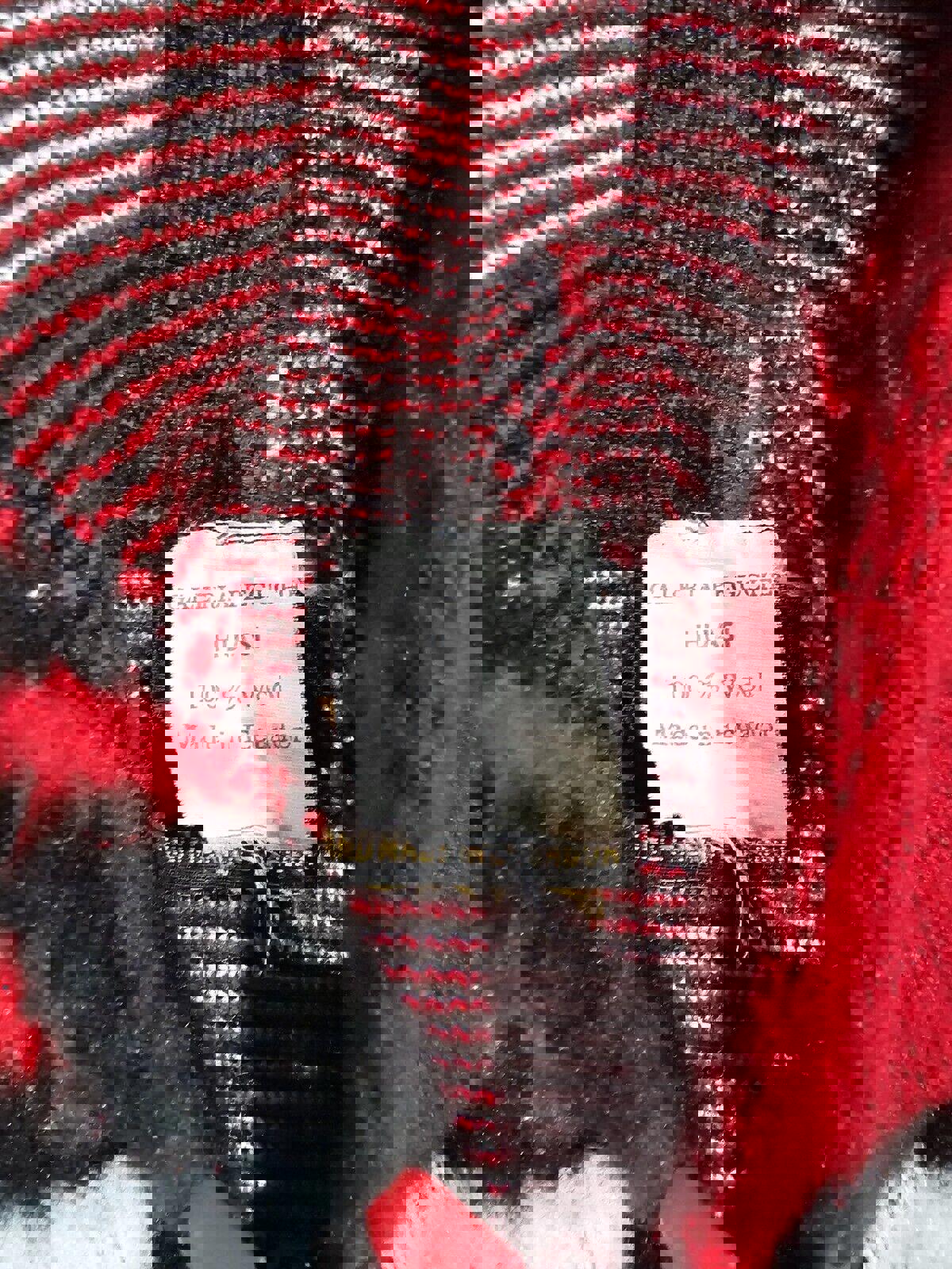 Galeria Peguche HUASI wool Hood Fullzip Handmade sweater L