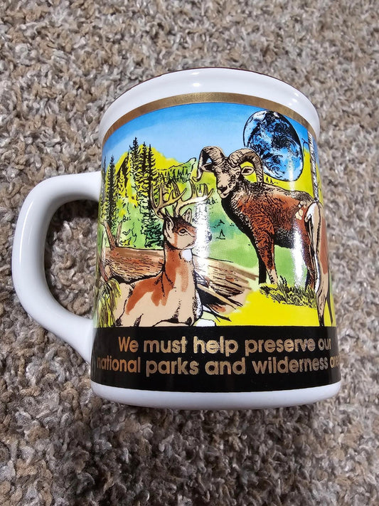 Save the earth rocky mountain national park Coffee Mug