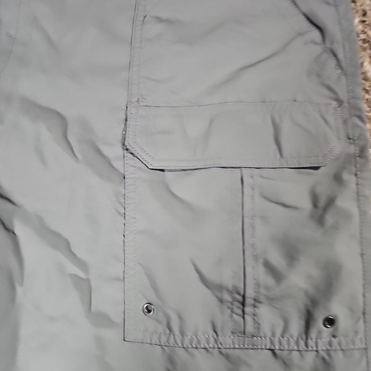 Croft & barrow Men's 44 Quick Dry Cargo Shorts Nylon Belted