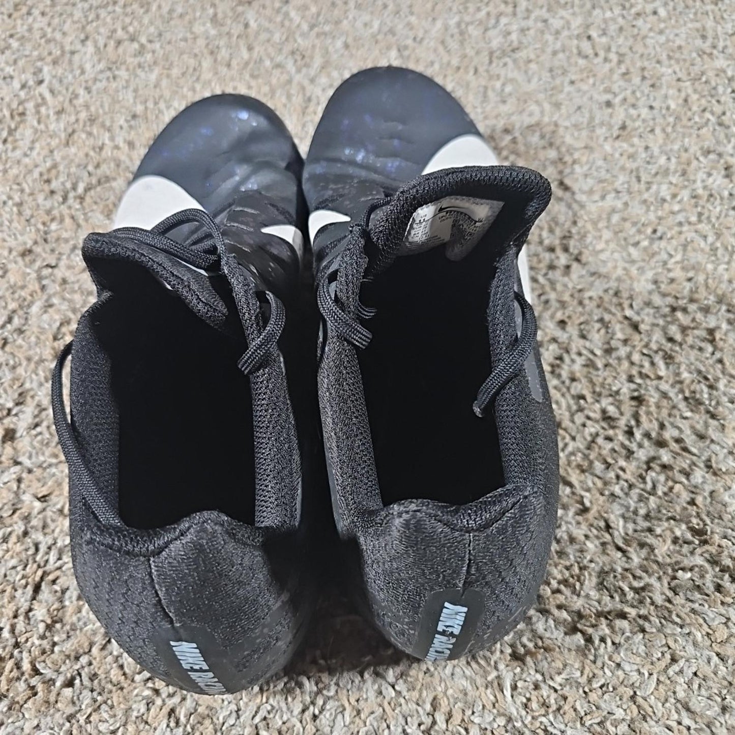 Nike Zoom Rival S Black Indigo Men's Sz 11 Cleats 907564-003
