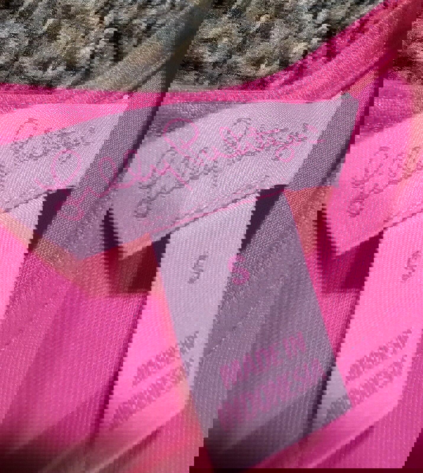 Lily Pulitzer 29528 S dress Embroidered Gogo Dancer 60s Vibe