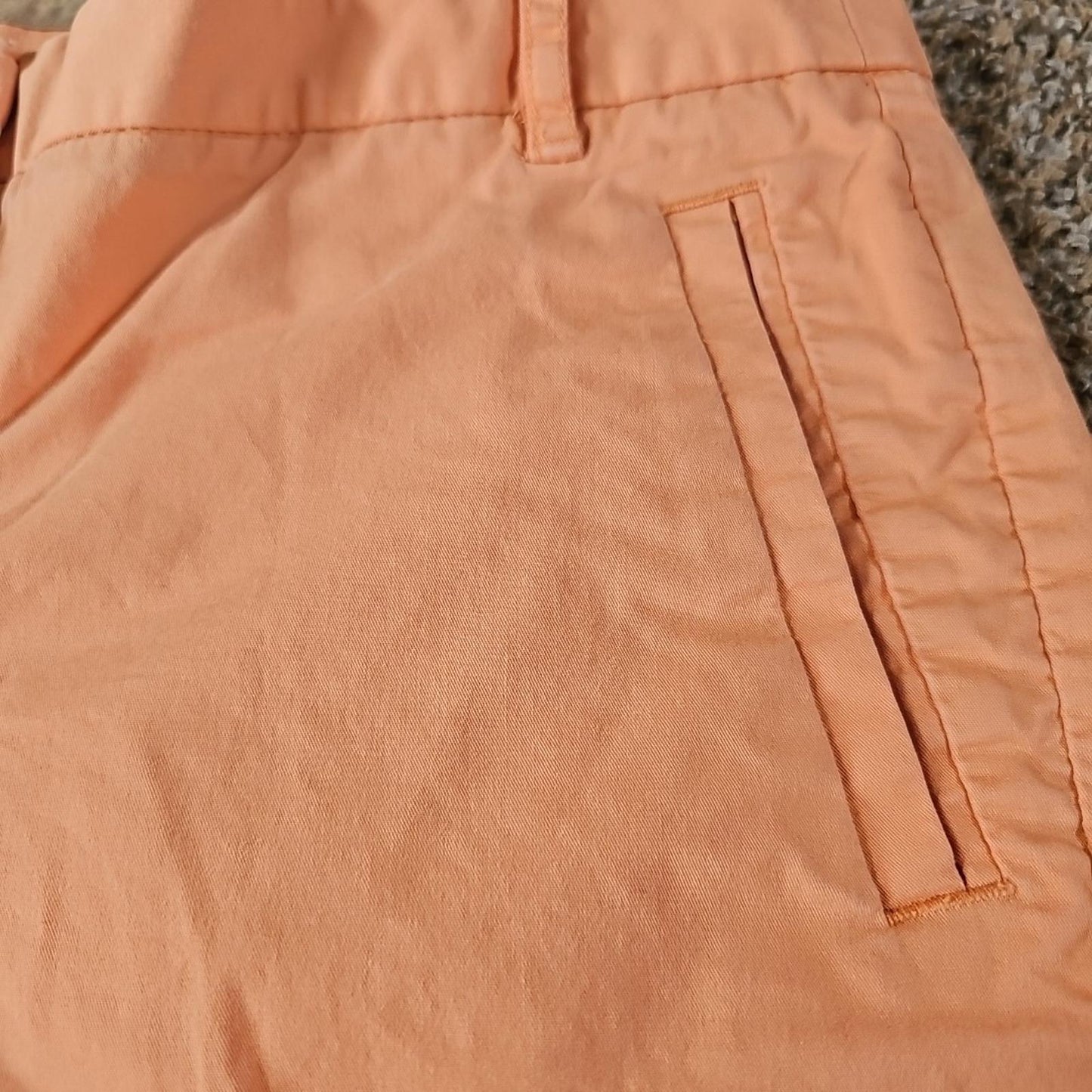 J. Crew Stretch Sz 8 Orange Shorts