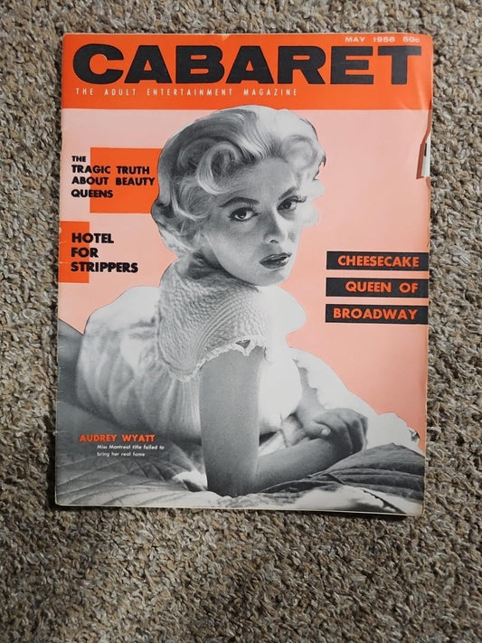 CABARET MAGAZINE MAY 1956 AUDREY WYATT