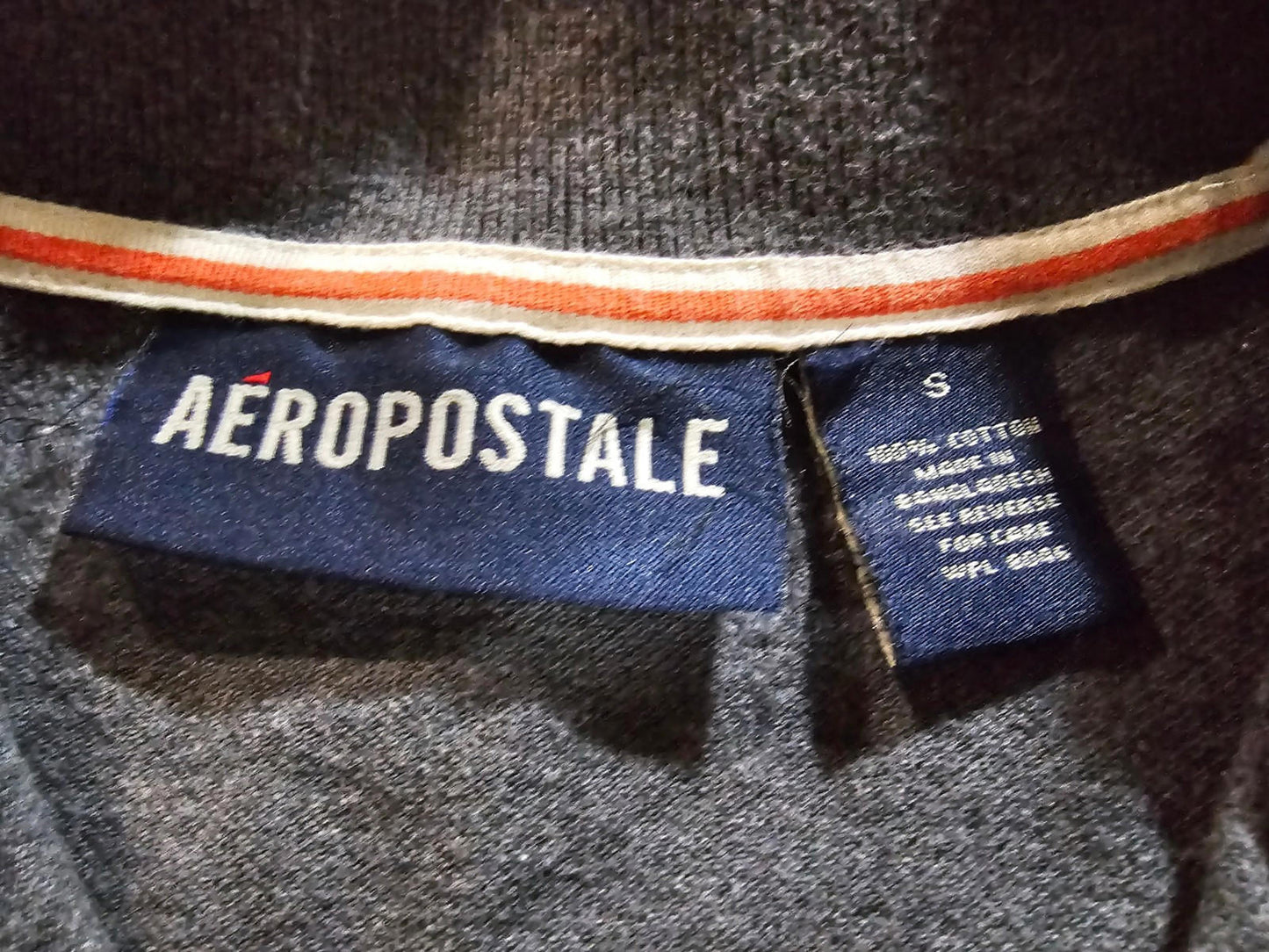 aeropostale mens s polo shirt gray