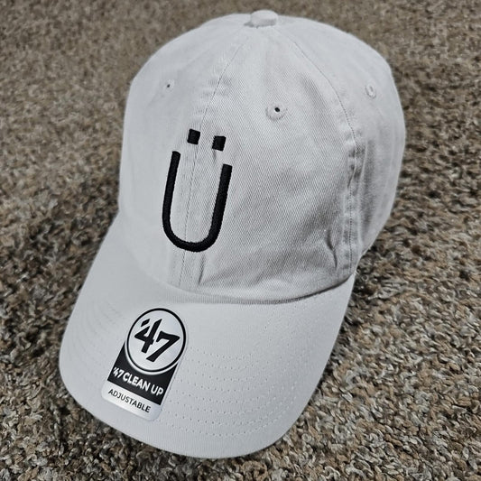 Nütrl Vodka '47 White Baseball Cap Adjustable Strapback