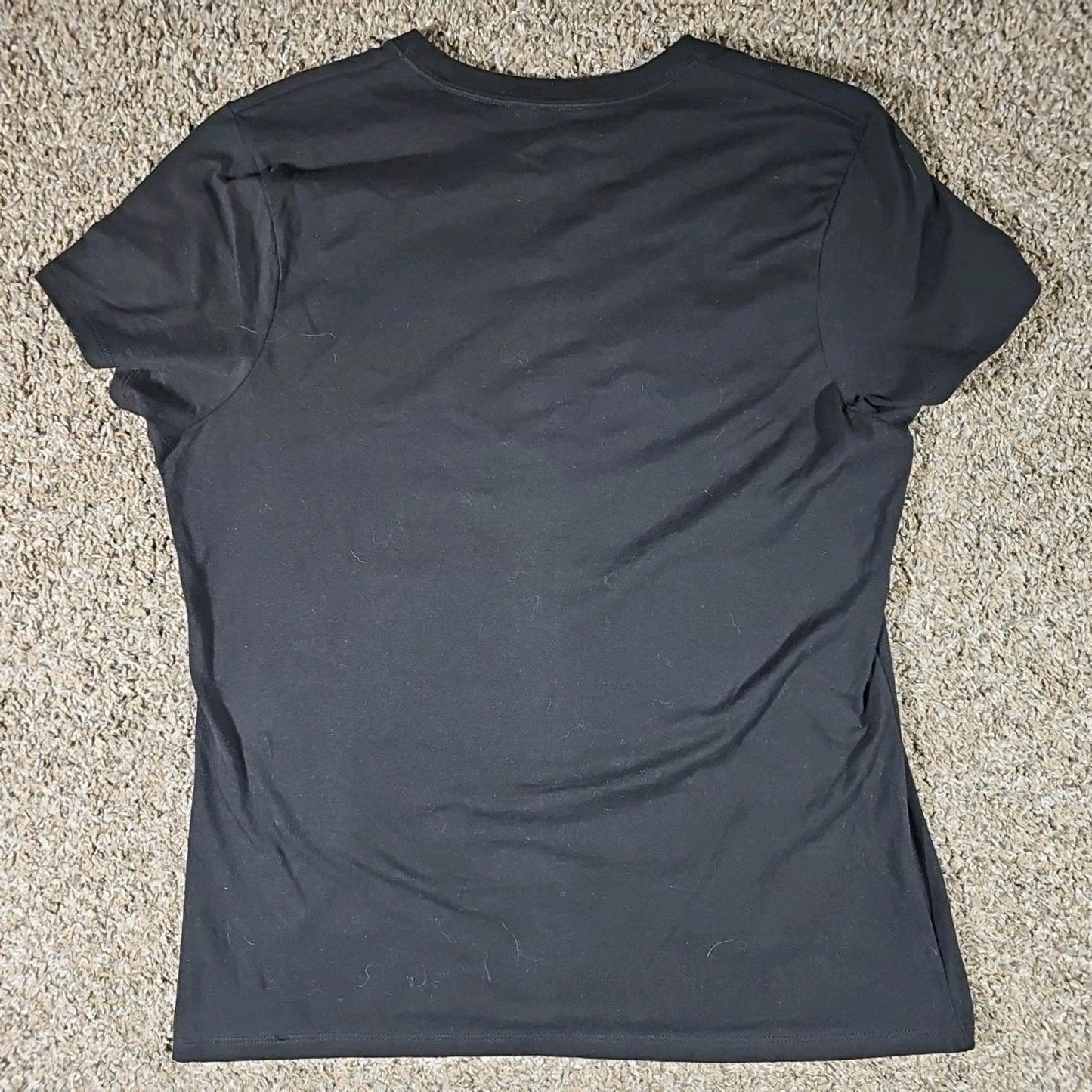 San Francisco 49ers Wonder Woman Hanes Large Black Tshirt