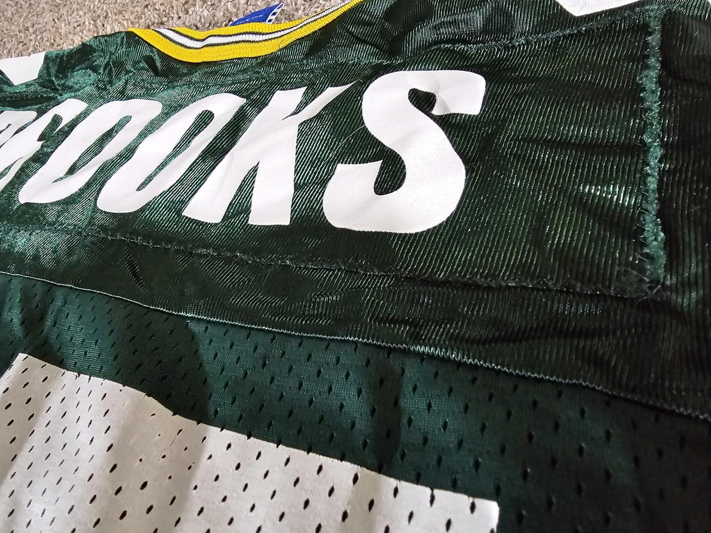 Green Bay Packers Robert Brooks #87 Champion Jersey Mens 48