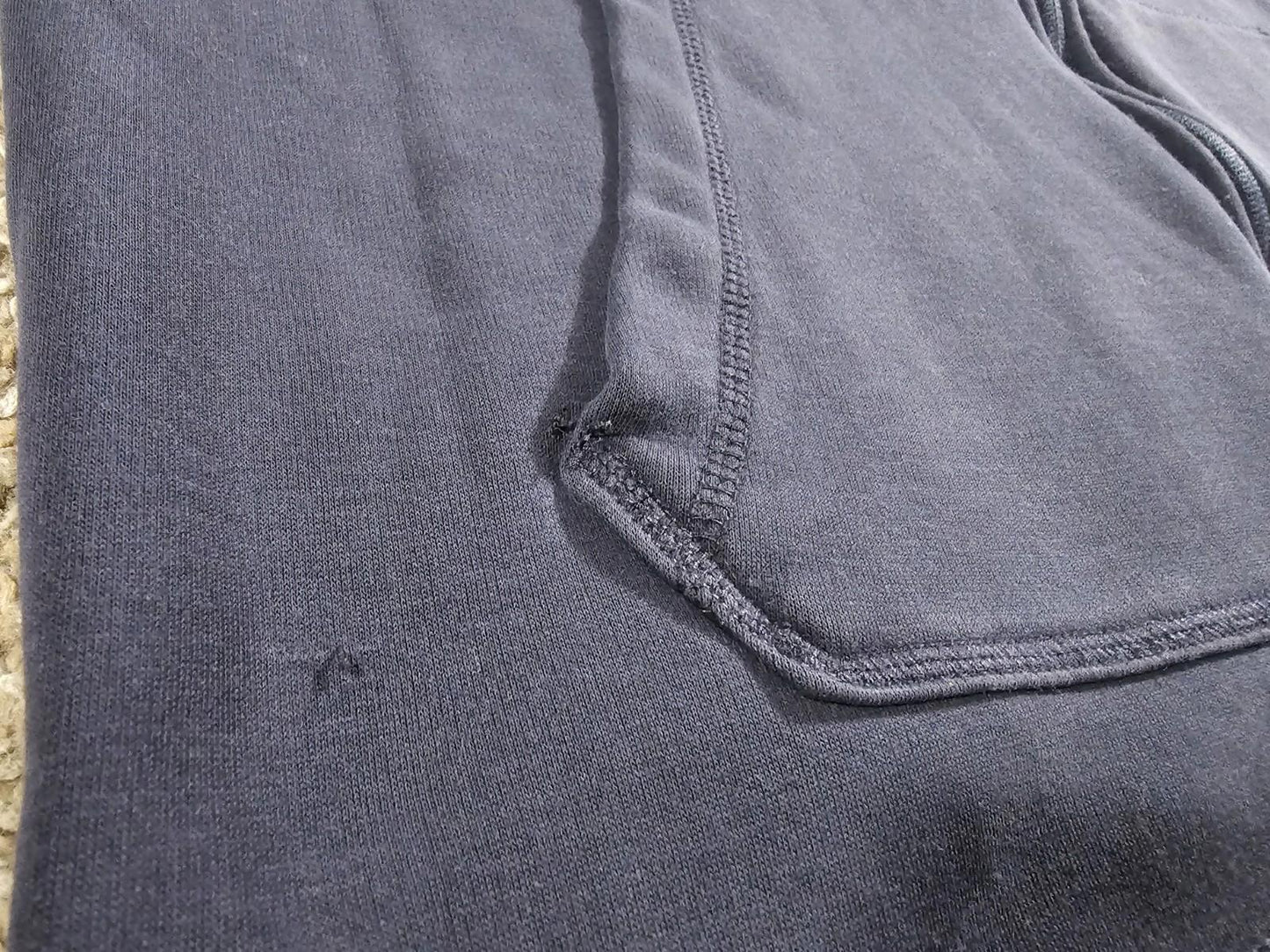 Champion Authentic fullzip Dept Homeland Security hoodie L