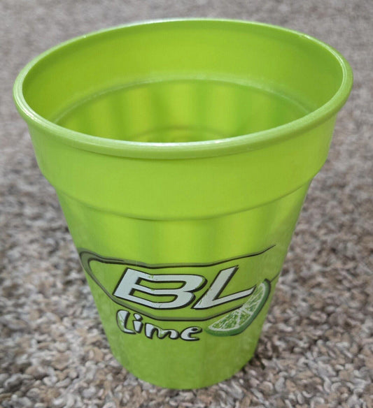 Lime Green Bud Light Lime Plastic  6oz Tumbler