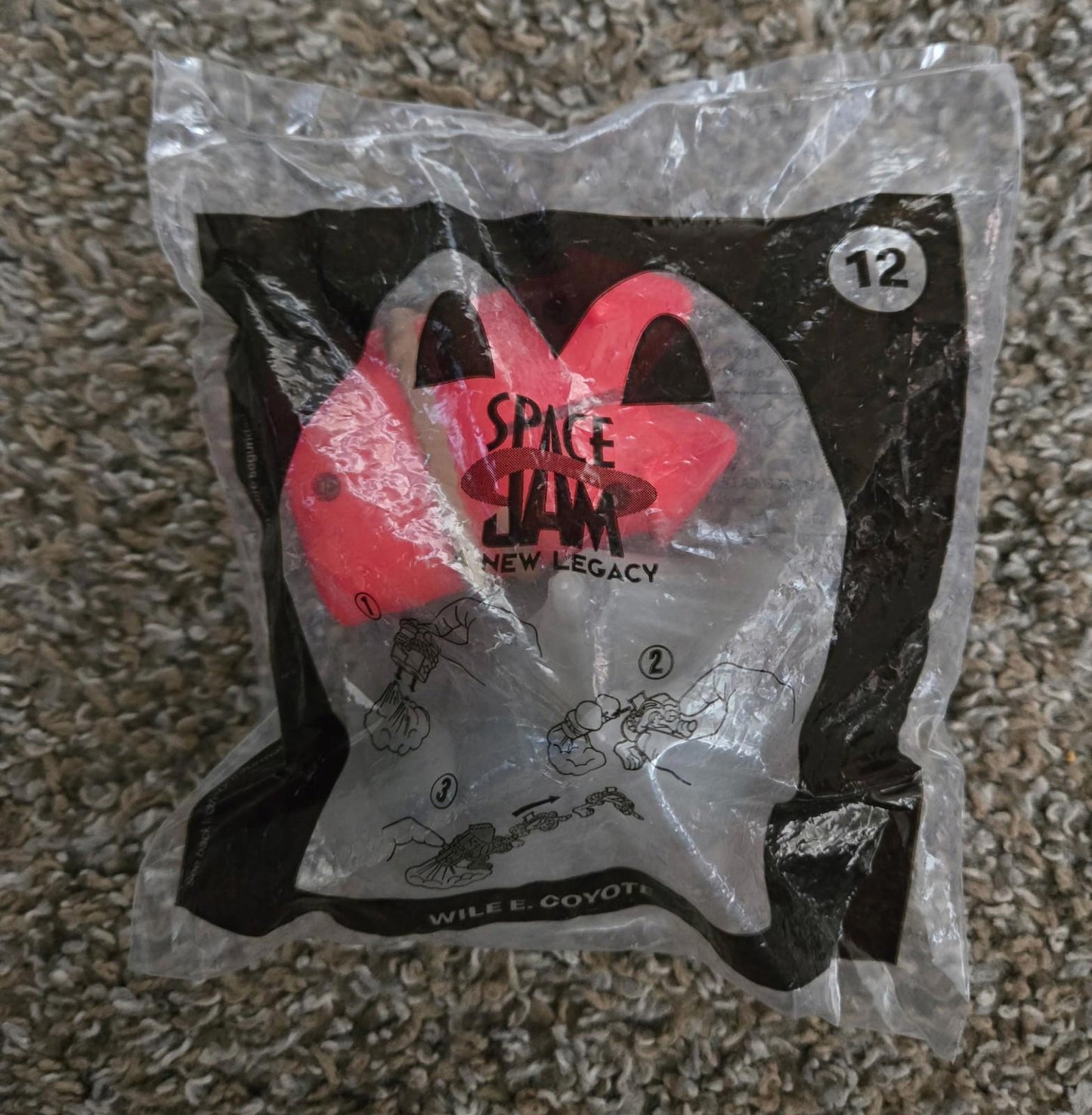 2021 Space Jam A New Legacy McDonald’s Happy Meal Toy #12 Wile E. Coyote NEW
