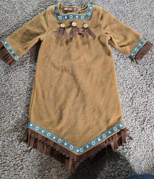 Old Navy 2006 native american indian costume Girls 4T