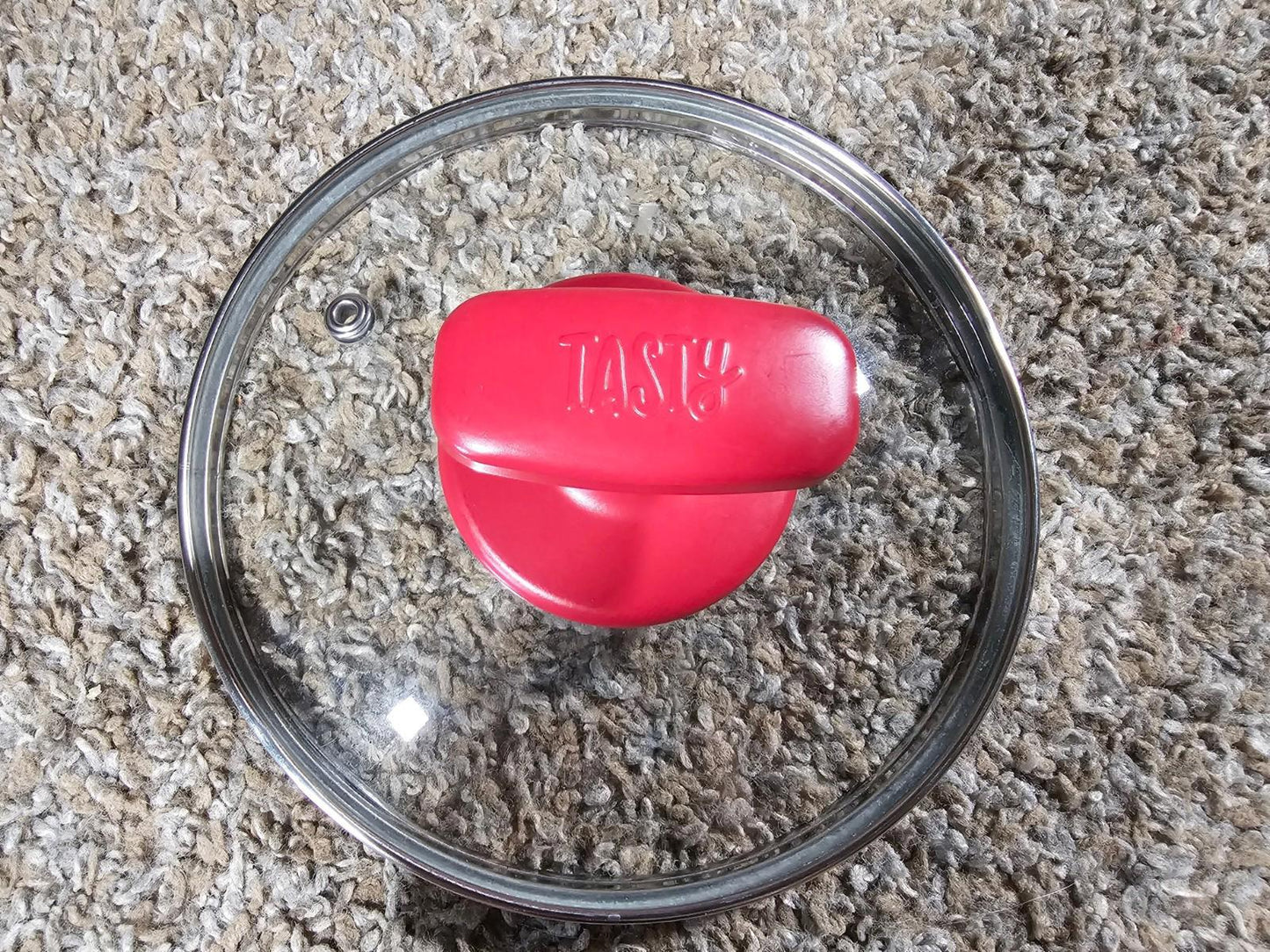 Tasty Pot Lid C2 Red handle