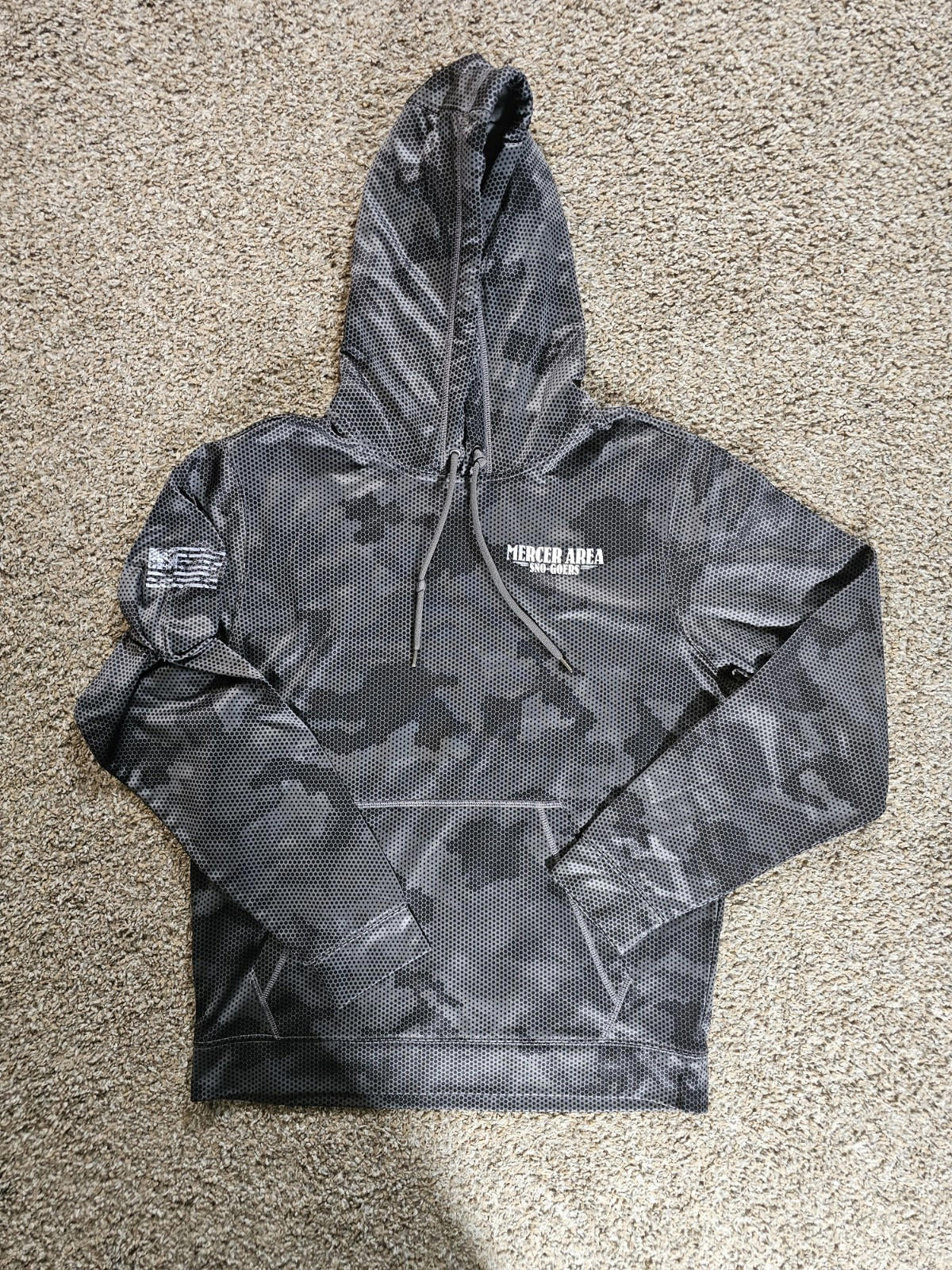 Mercer Area Sno-Goers Salute To Service Hoodie S