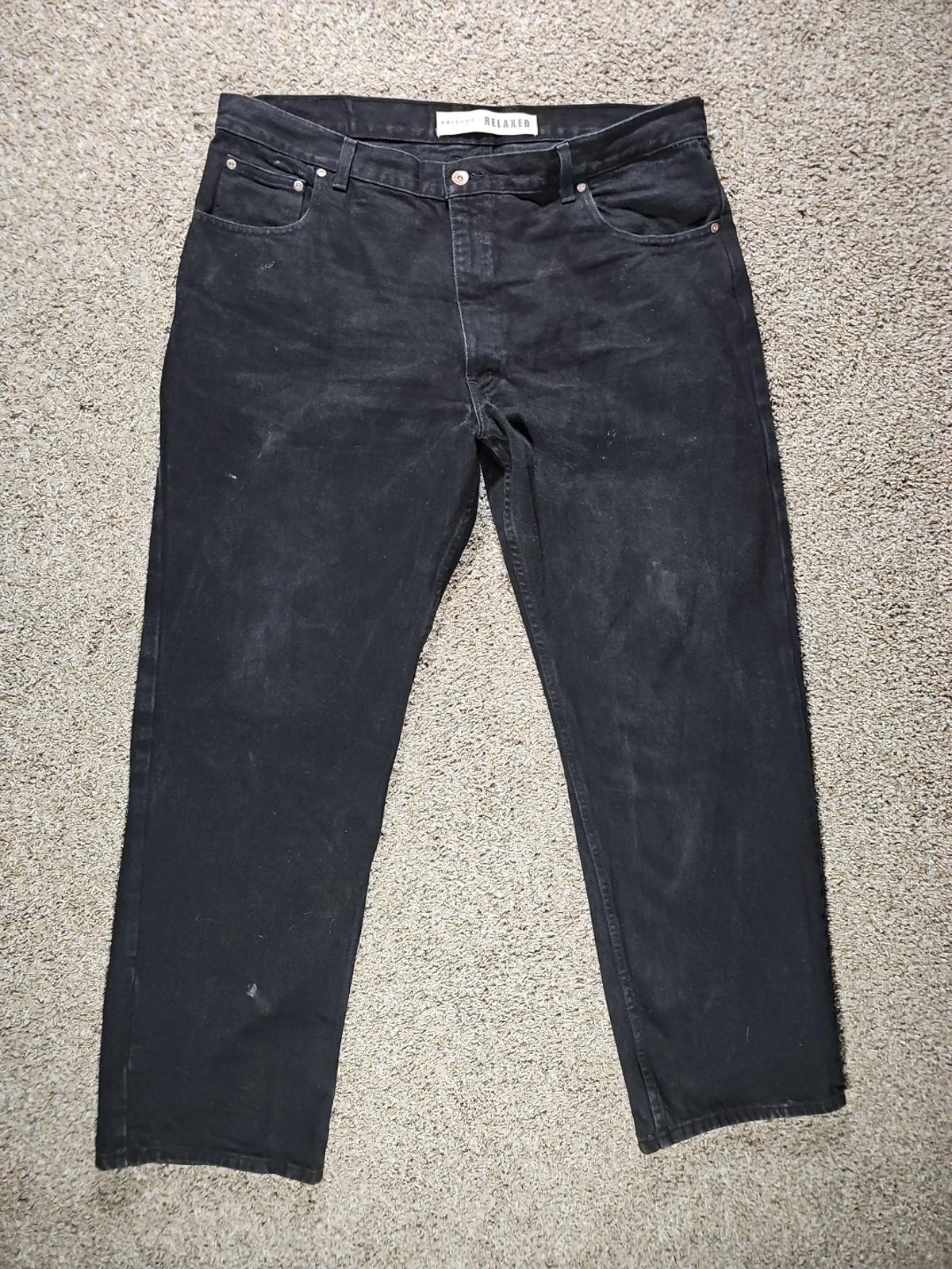 Arizona Jeans Relaxed Fit Black 42x34