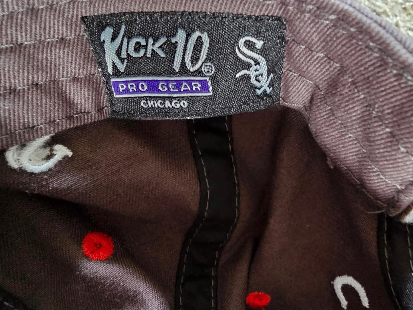 Chicago White Sox Hat Retro CIBC Cap Kick 10 Pro Gear