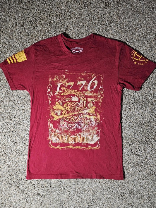 Grunt Style GS 1776 Don't Tread On Me Tshirt Medium SEE PICS