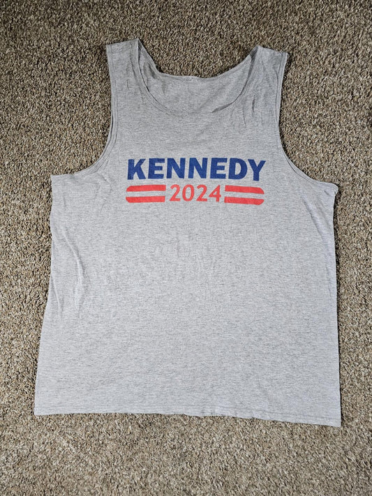 Kennedy 2024 Tanktop Gray Mens SEE MEASUREMENTS (XL?)