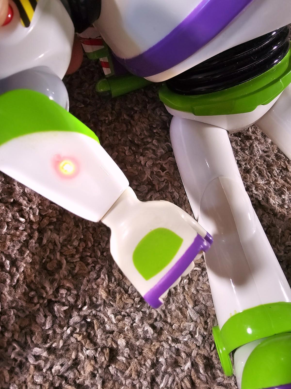 Disney Store Toy Story Buzz Lightyear London 12" Tested DAMAGE
