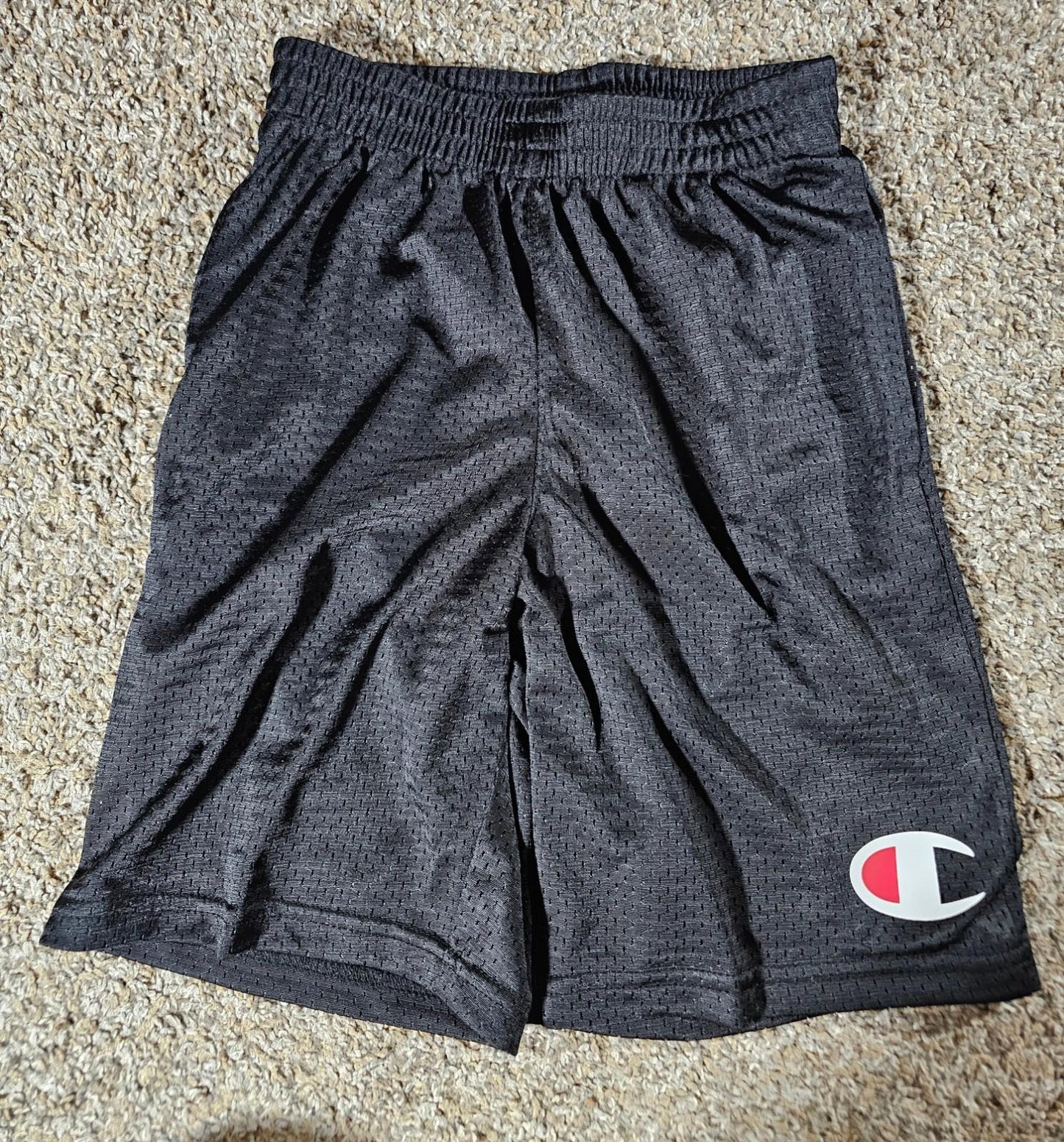 Champion Black Mesh Kids M shorts