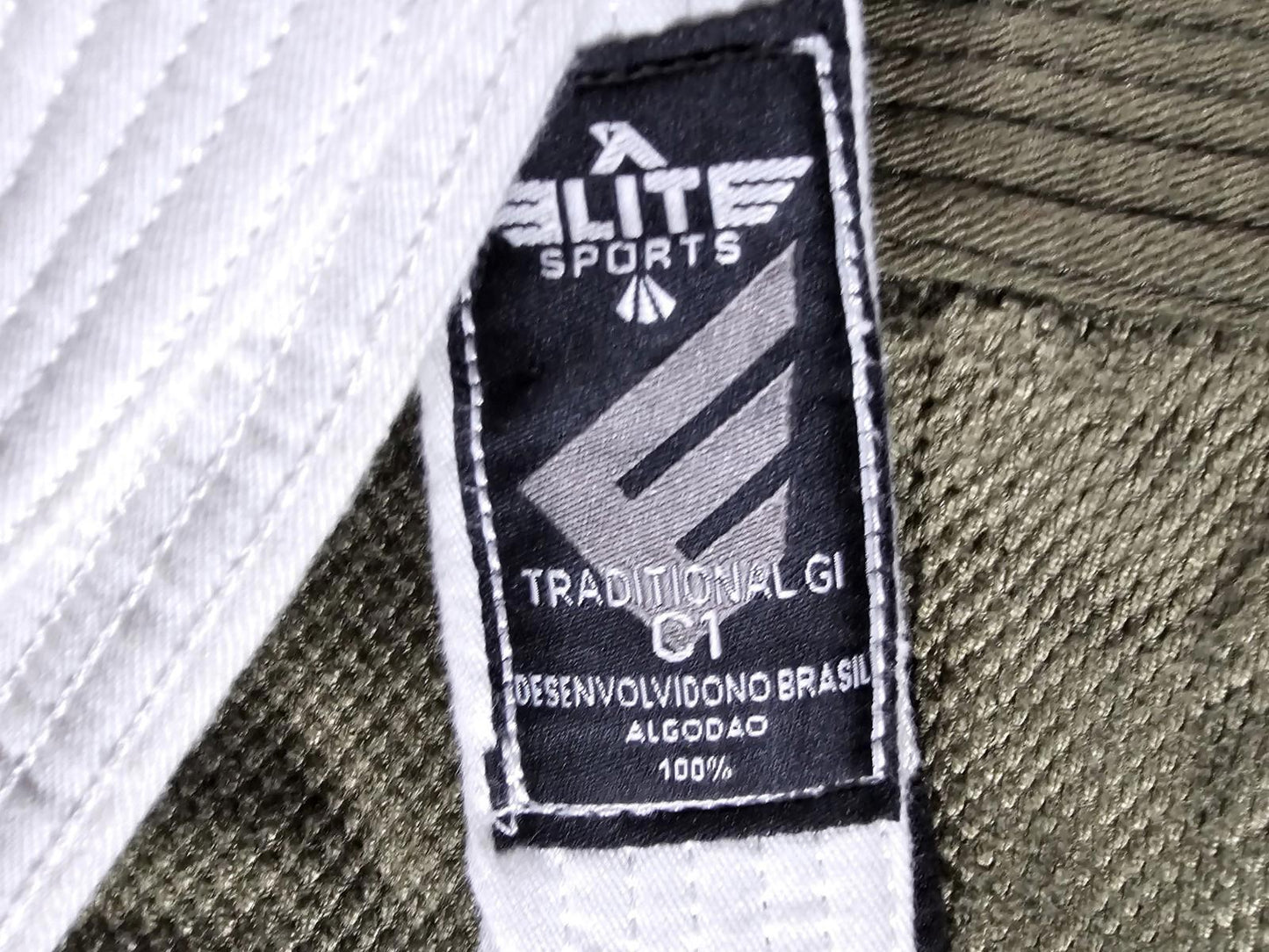 Elite Sports Gi Youth C1 Jiu Jitsu Martial Arts Belt Patches