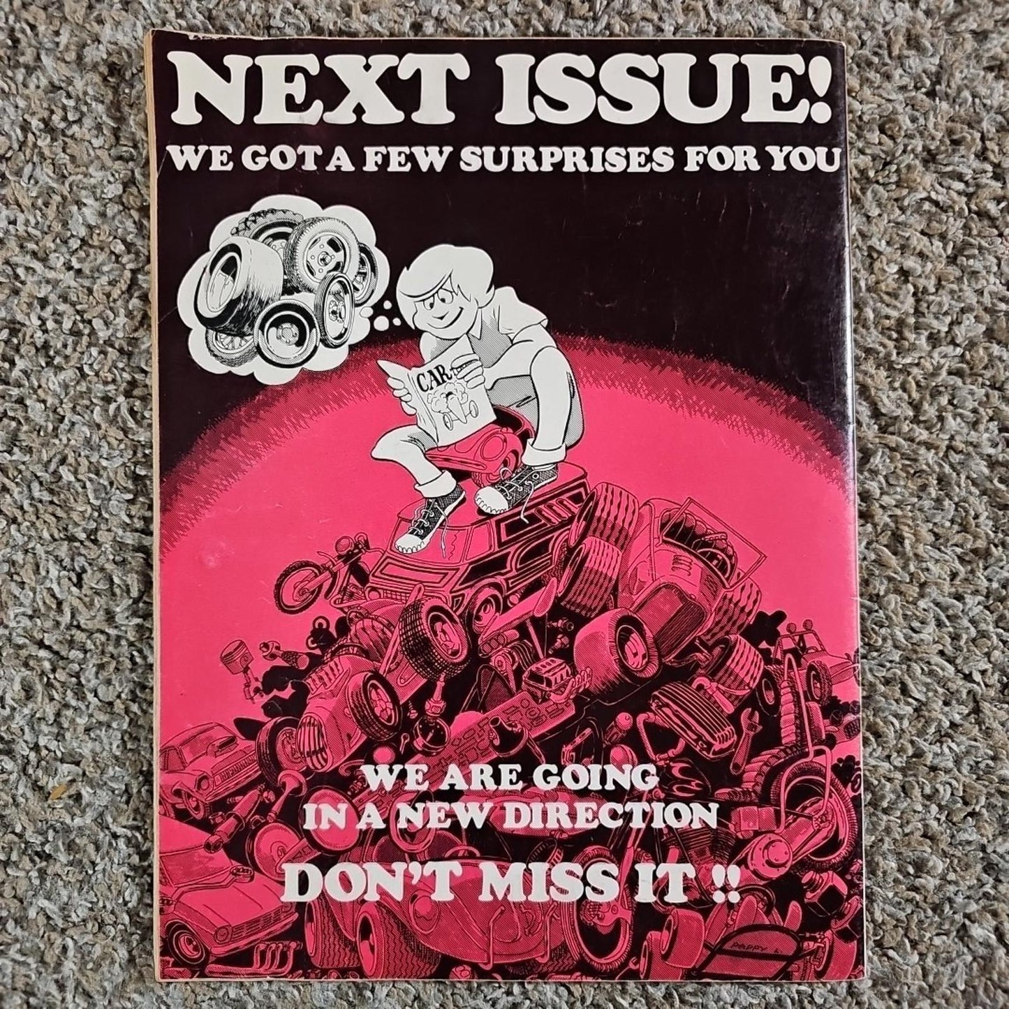 Hot Rod Cartoons Comic Magazine Ten Year Anniversary Issue Nov/Dec. 1974