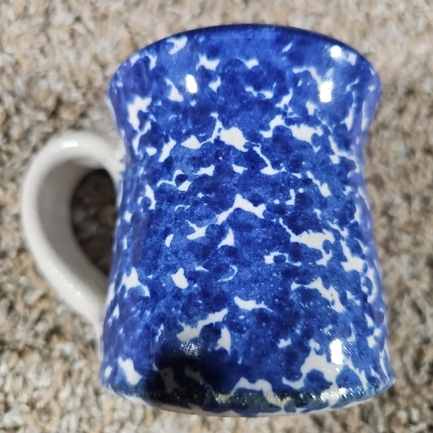 Good Morning from Tennessee Hand Thrown Signed stoneware Pottery coffee mug