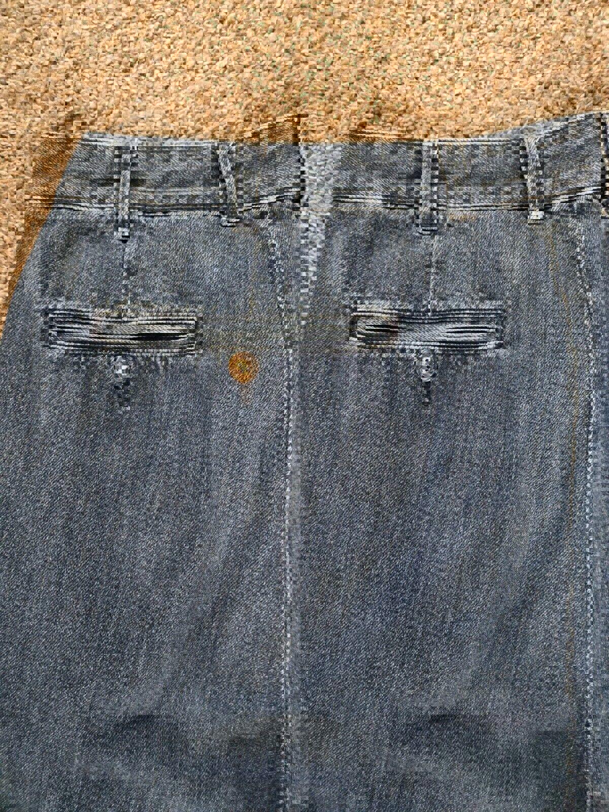 Orvis Sporting Traditions Pleated Cotton Denim Pant Size 38