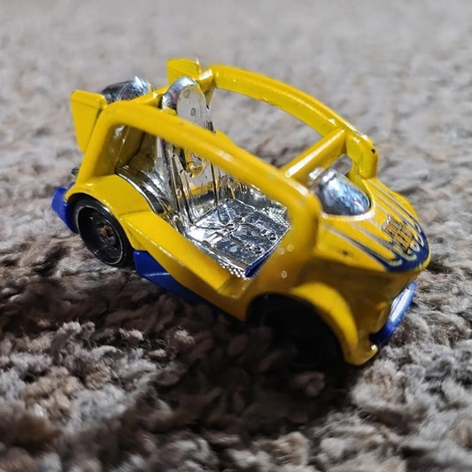 Hot Wheels - Kick Kart - Yellow and Blue - FJV83- 2017