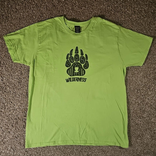 Hanes Perfect Green Wilderness Frisbee Golf Shirt XL