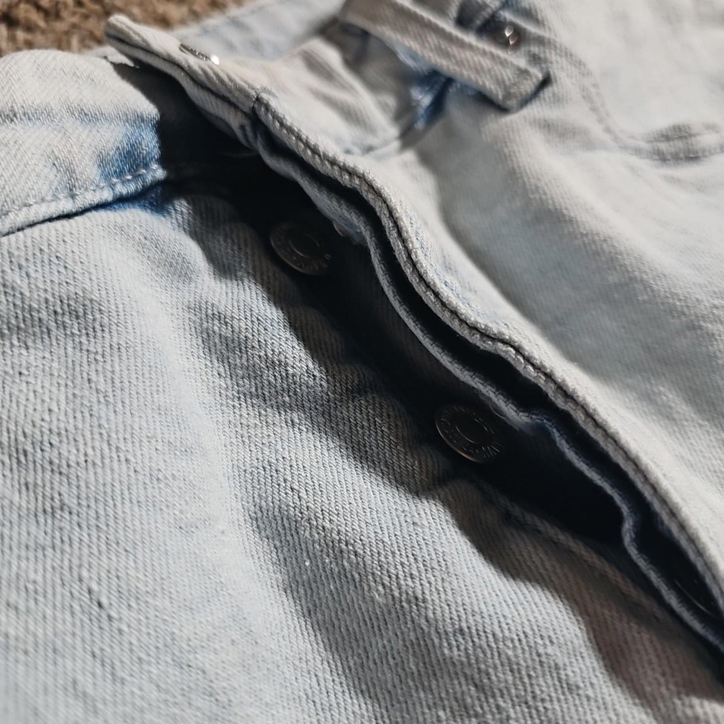 Old Navy Sz 12 Jean Cutoff Skirt