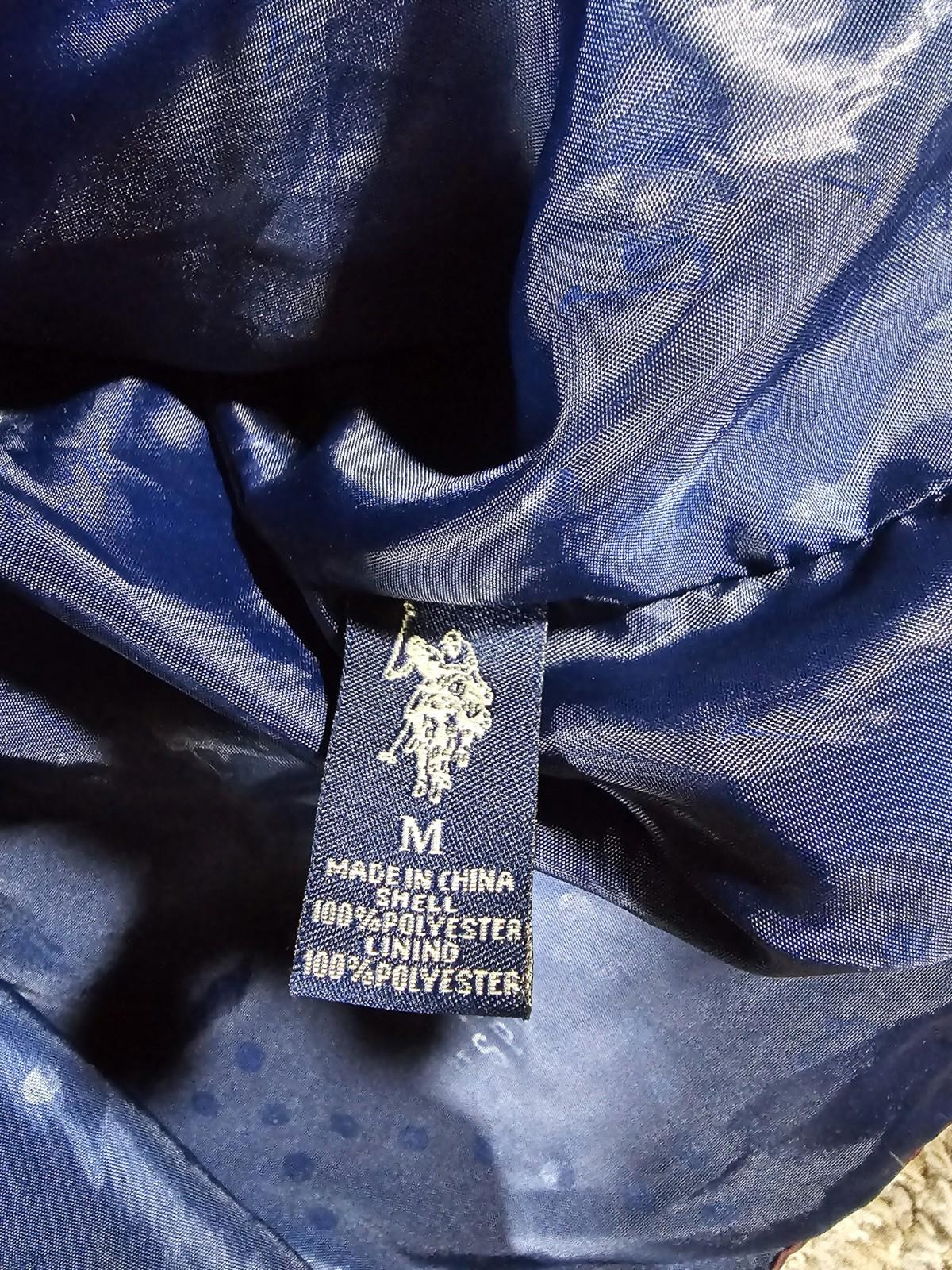 Uspa U.S. Polo purple puffer vest M