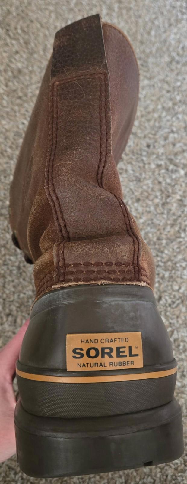 SOREL Maverick Mens 9 Waterproof Duck Boots Insulated
