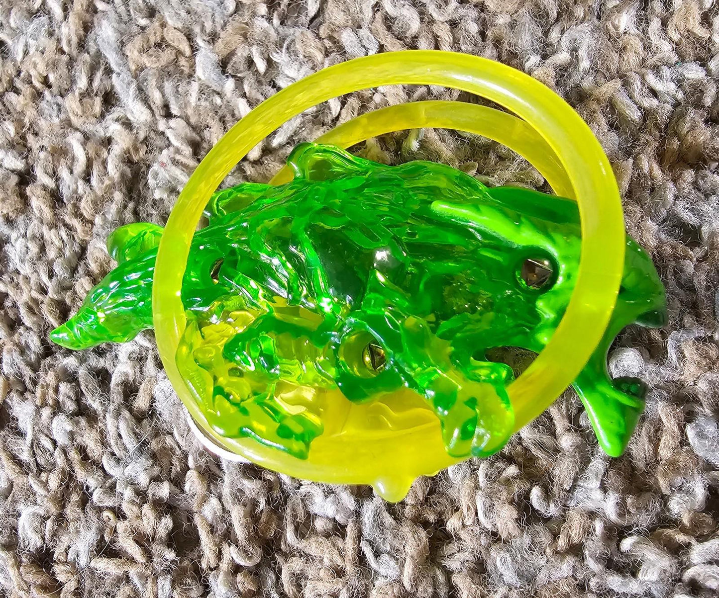 Rare Hot Wheels Stunt Strikers Alien Crosser 2 McDonald's Happy Meal Toy 2007