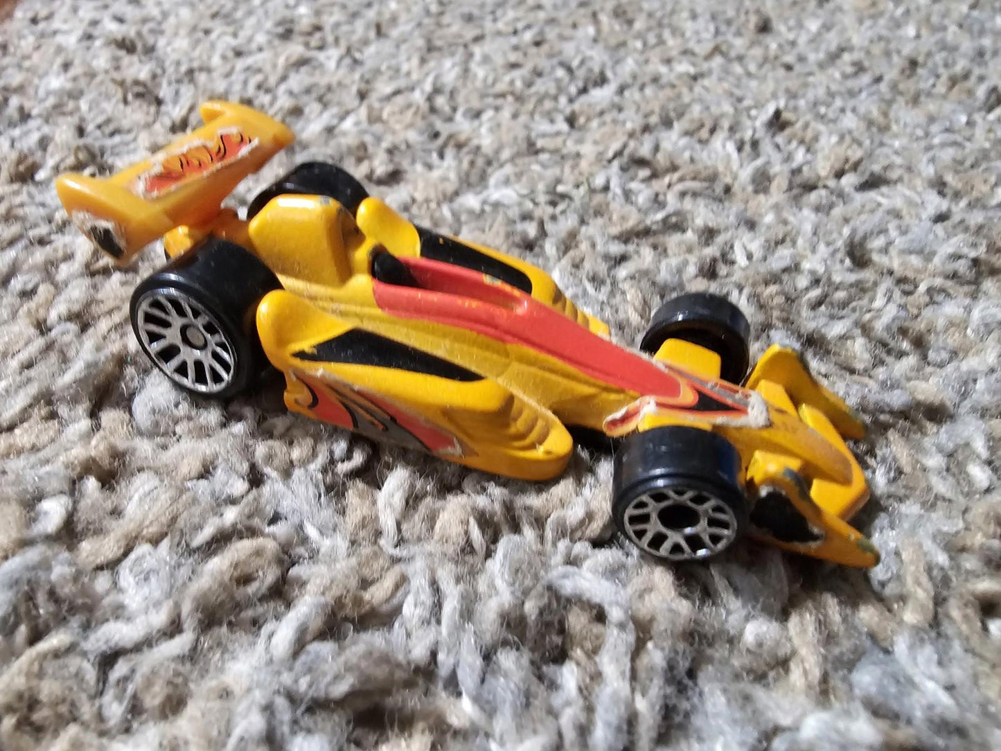 Hot Wheels McDonalds RACE Car Red Yellow Car 1/64 Scale Die cast