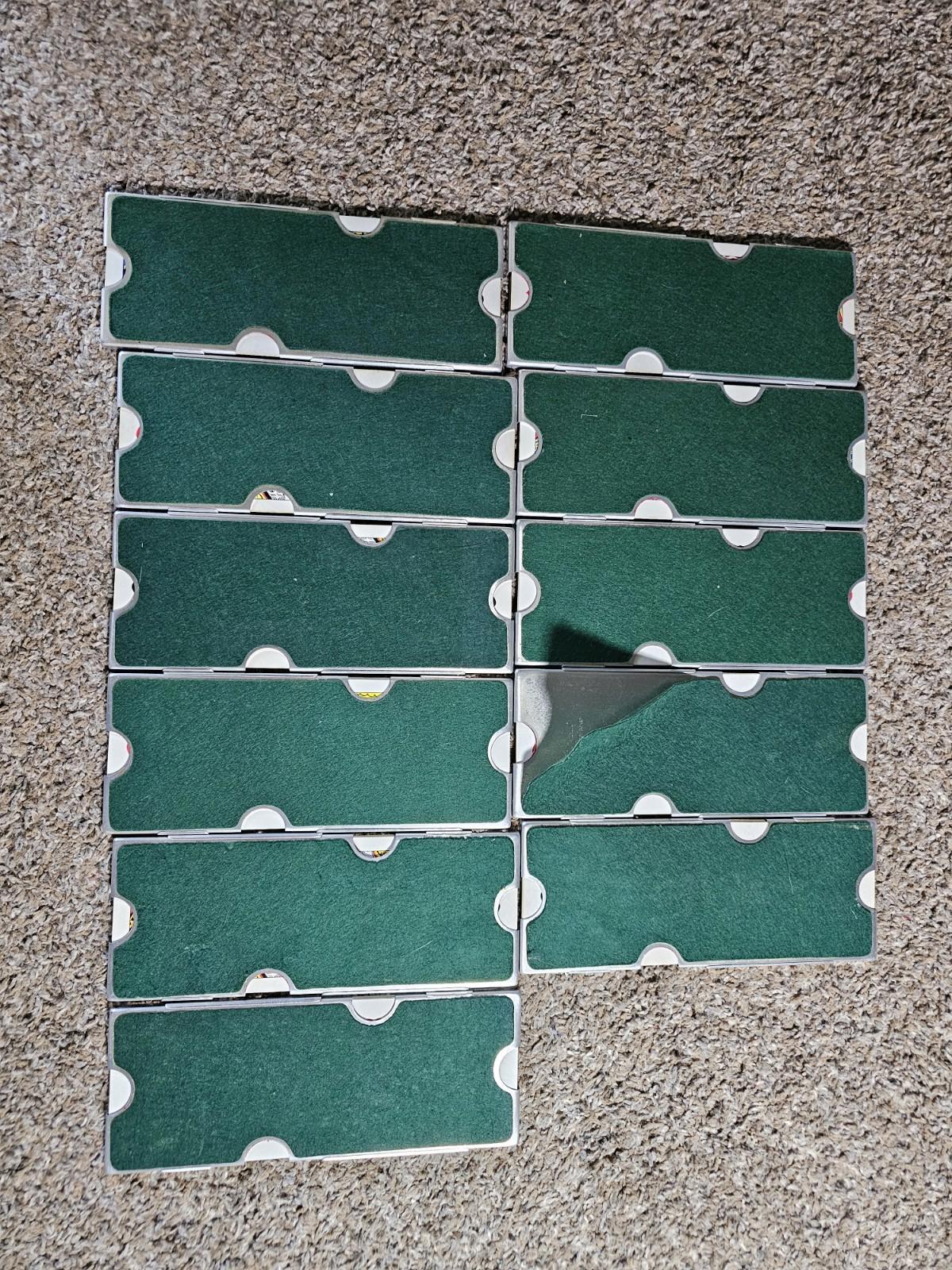 Vintage J-R Official Duplicate BRIDGE BOARDS Set of 11 USA Made