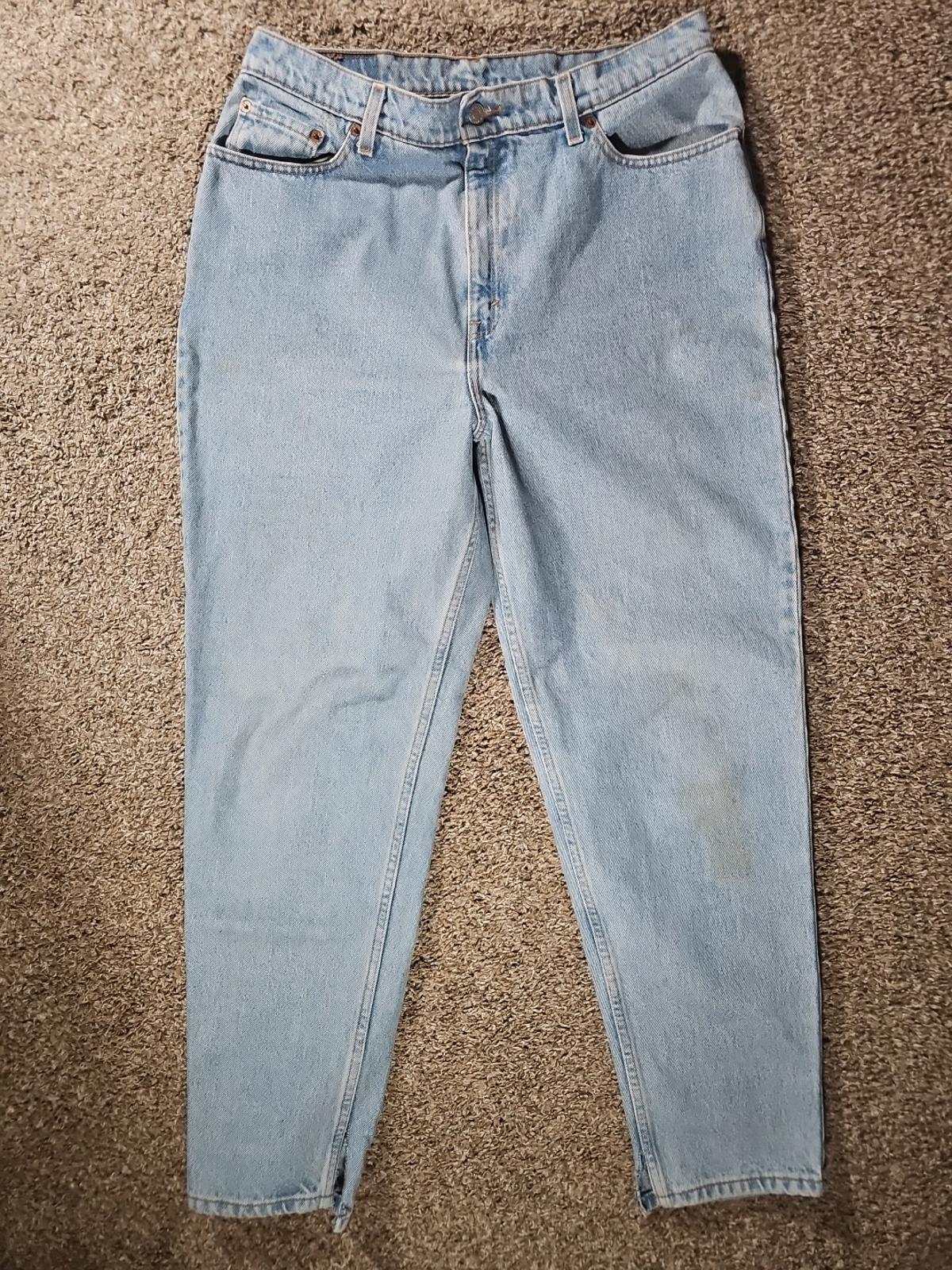 Levis 550 Relaxed Fit Tapered Leg Blue Jeans