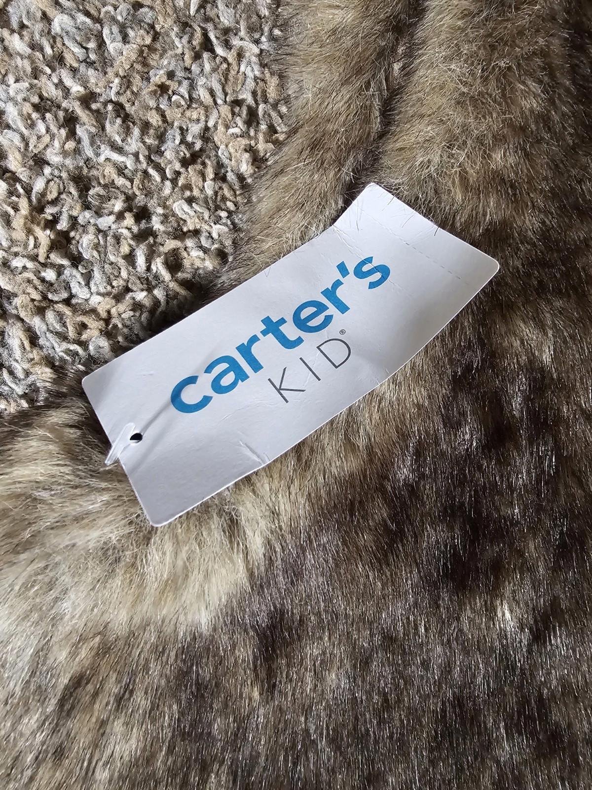 Carter's Kid 12 Faux Fur Vest NWT