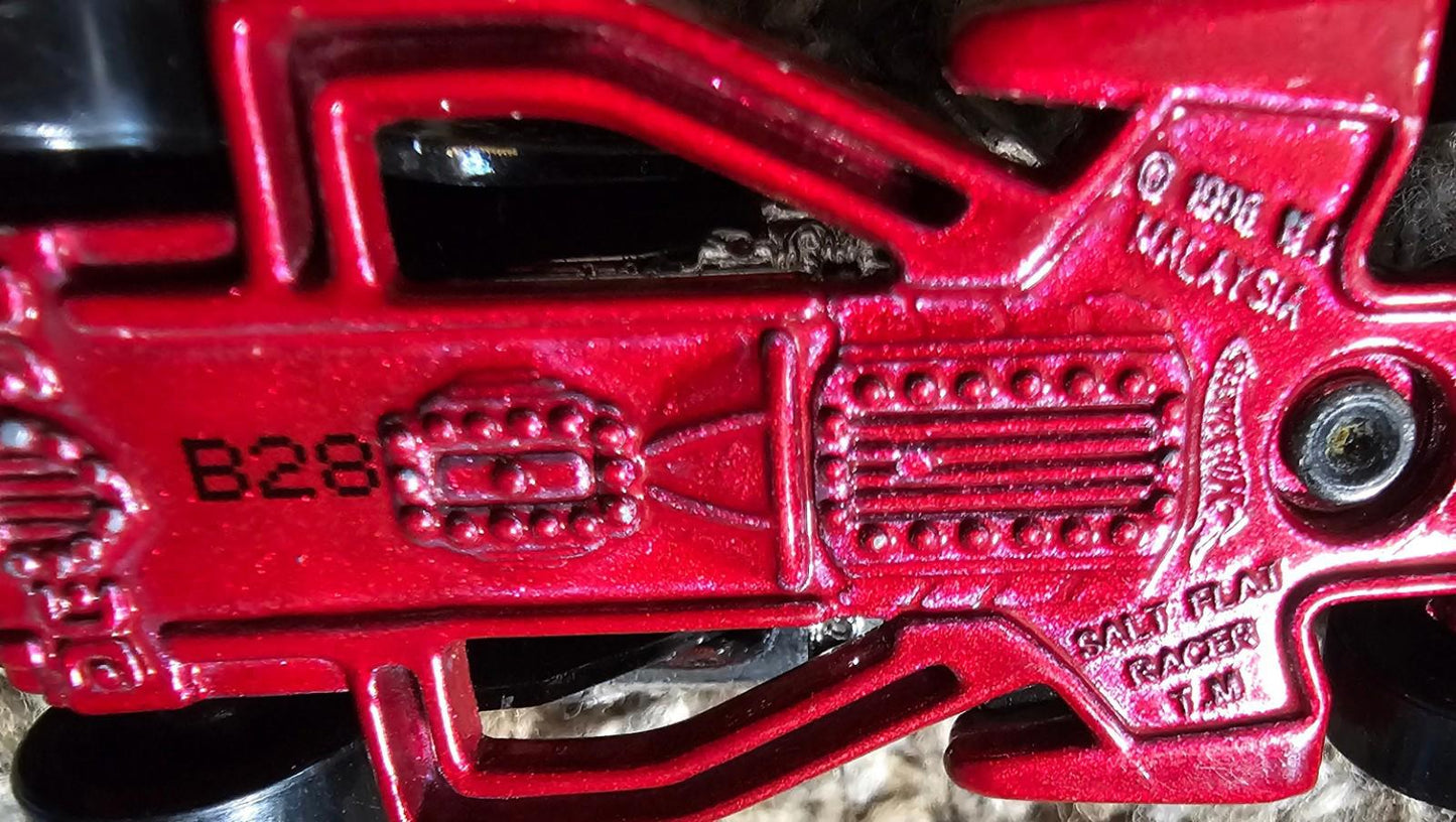 Hot Wheels 1995 Black Salt Flat Racer B Sting Vintage