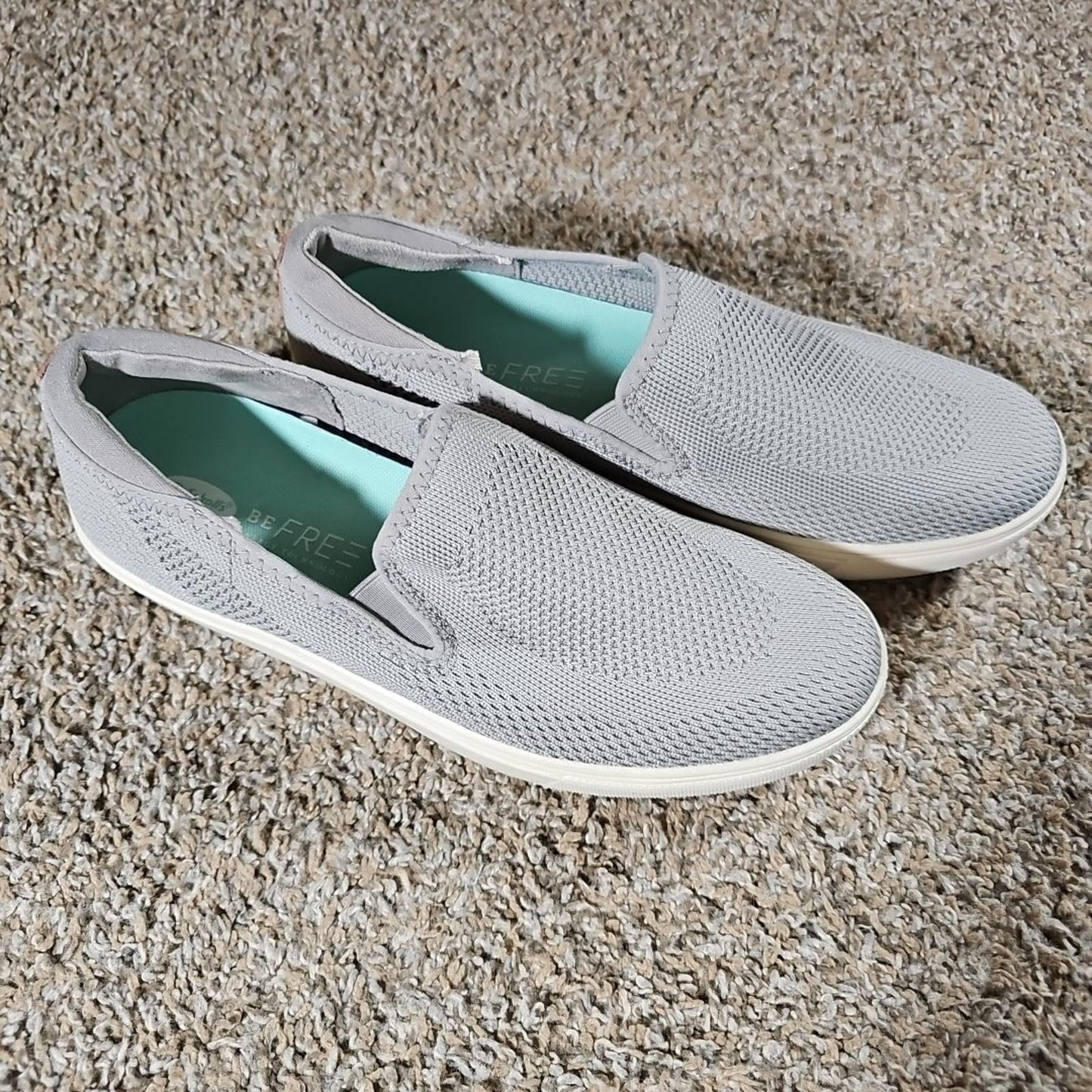 Dr. Scholl's Be Free Be You Gray Slip On Loafers 9.5M UK6.5